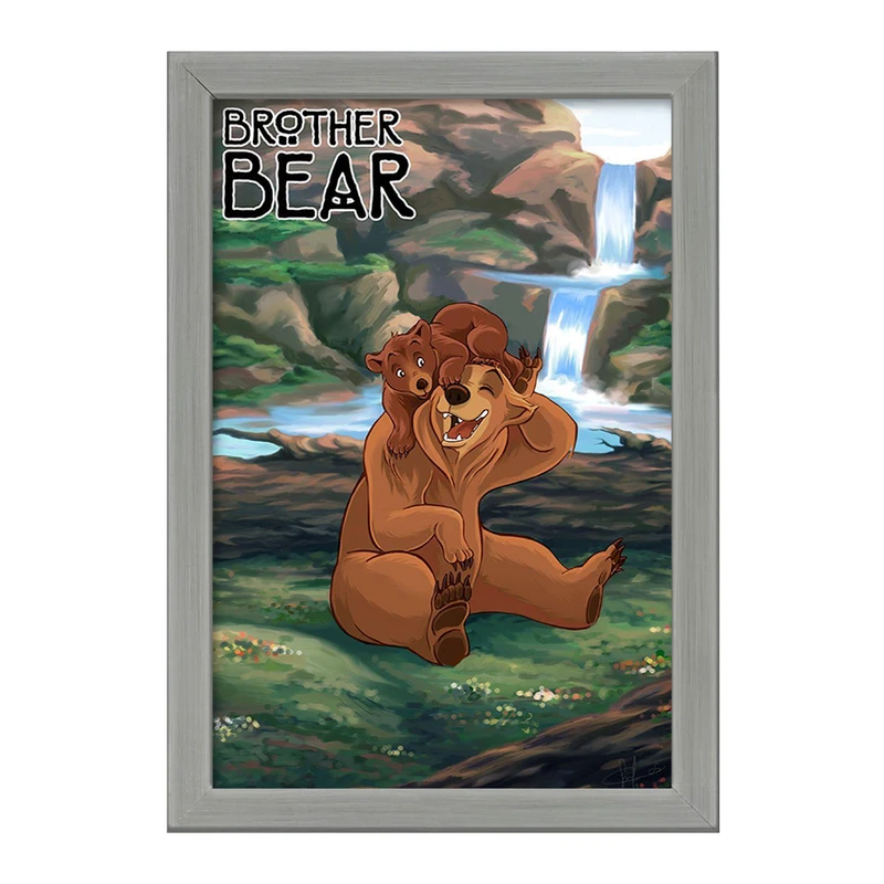 تابلو خندالو طرح انیمیشن خرس برادر Brother Bear  کد 13714