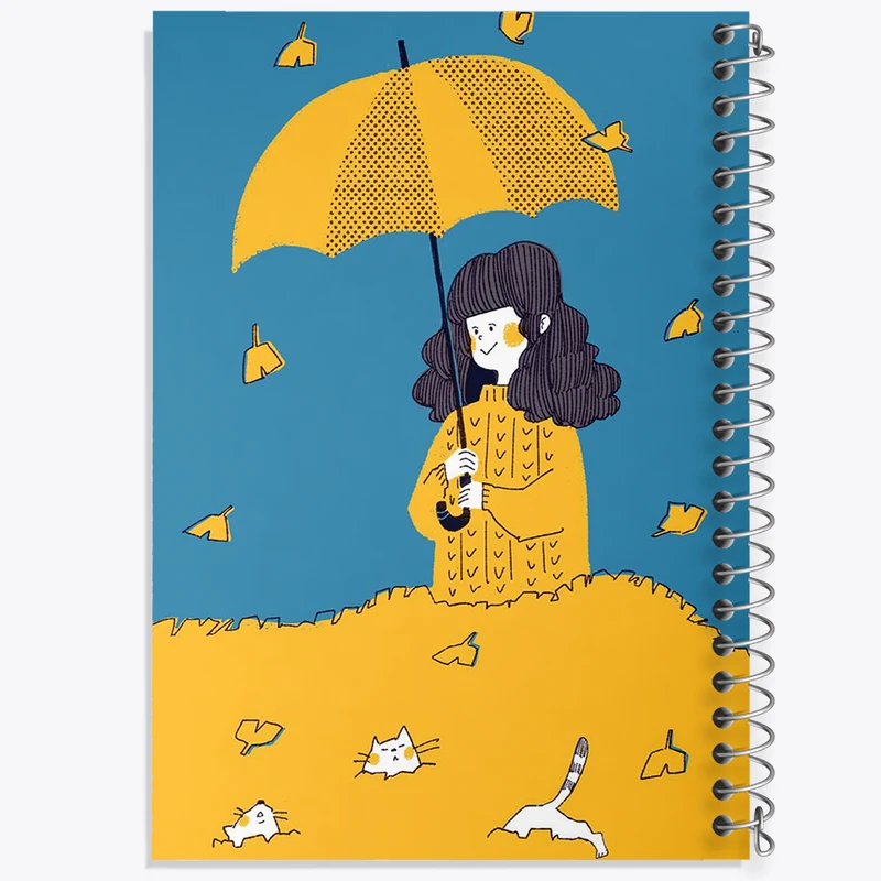 دفتر نقاشی 50 برگ خندالو طرح دخترانه کد N6371