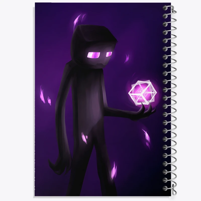 دفتر طراحی 50 برگ خندالو طرح ماینکرافت (Minecraft) کد F14100