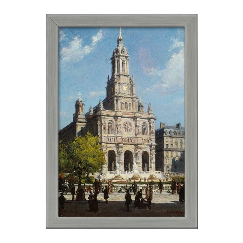 تابلو خندالو طرح نقاشی کلیسای ترینیتی اثر لویی بیرود کد F12297