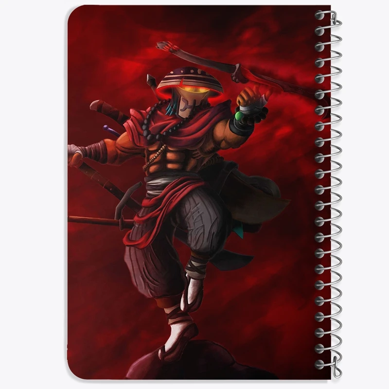 دفتر یادداشت 50 برگ خندالو طرح بازی دوتا (Dota 2) کد 31449