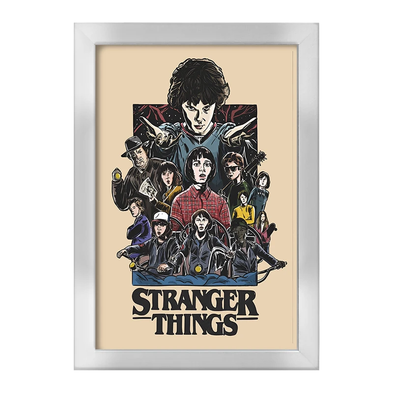 تابلو خندالو طرح استرنجر تینگز (Stranger Things) کد F13507