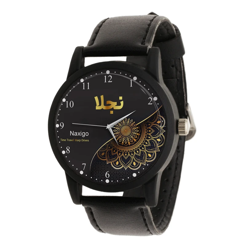ساعت مچی عقربه ای ناکسیگو مدل اسم نجلا کد LF17371
