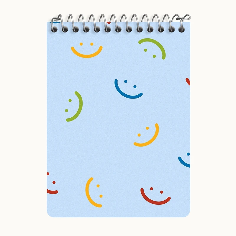 دفتر یادداشت 50 برگ خندالو طرح ایموجی کد N6461