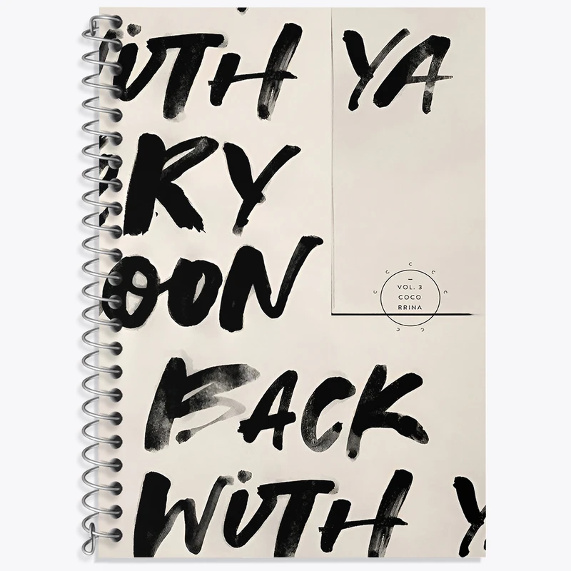 دفتر نت موسیقی 50 برگ خندالو طرح مفهومی کد F3891