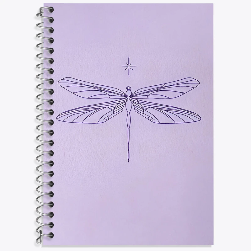 دفتر نت موسیقی 50 برگ خندالو طرح سنجاقک کد F3731