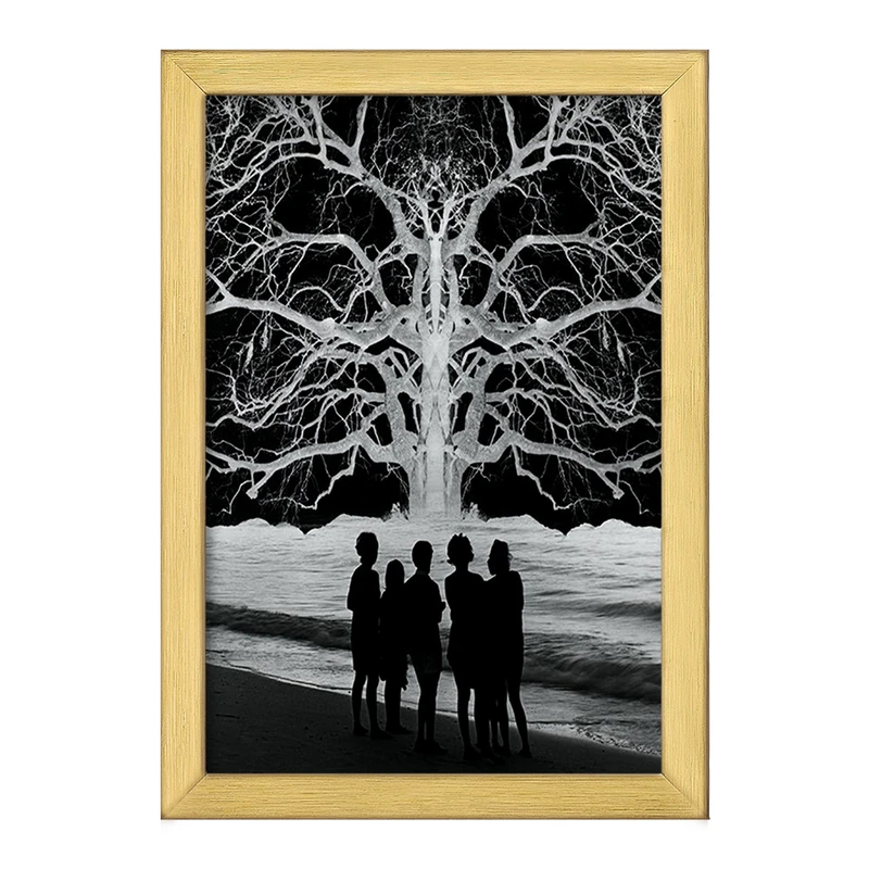 تابلو خندالو طرح تابلو عکس آخرالزمان اثر جری اولزمن کد F12299