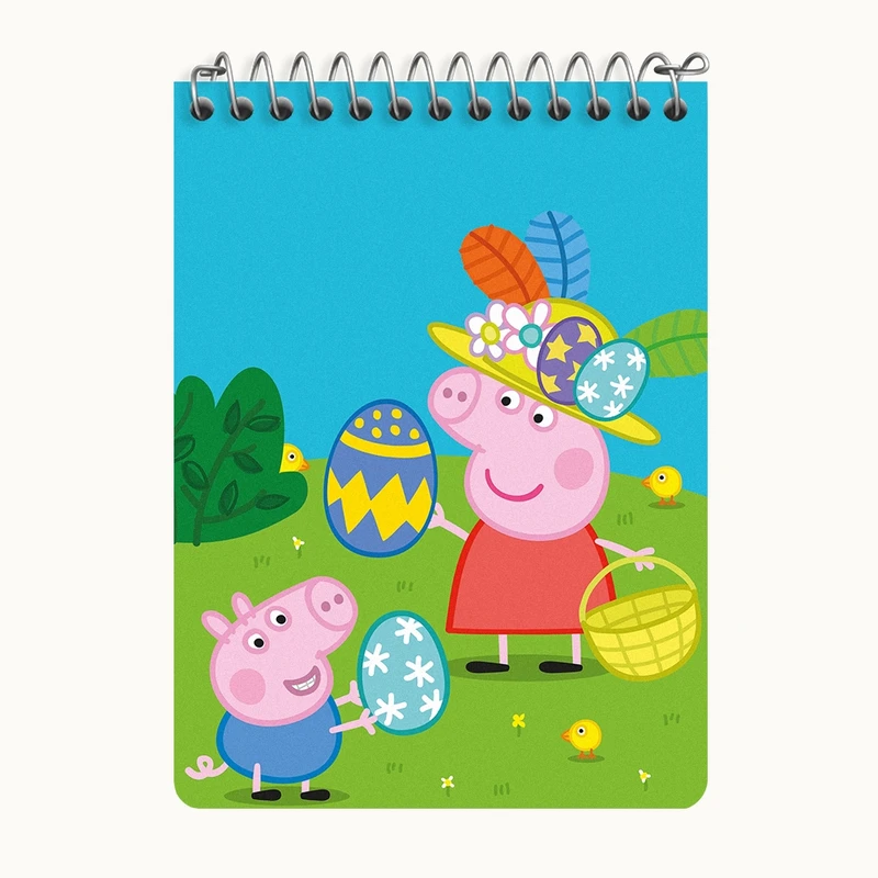 دفتر یادداشت 50 برگ خندالو طرح انیمیشن پپا پیگ (Peppa Pig) کد N9255