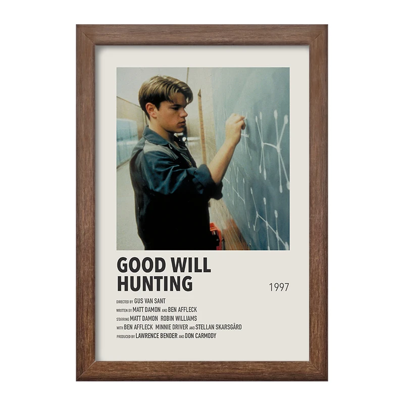 تابلو خندالو طرح ویل هانتینگ نابغه (Good Will Hunting) کد F13351