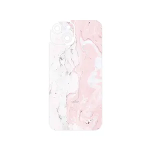 MAHOOT Blanco_Pink_Marble Cover Sticker for Apple iPhone 14