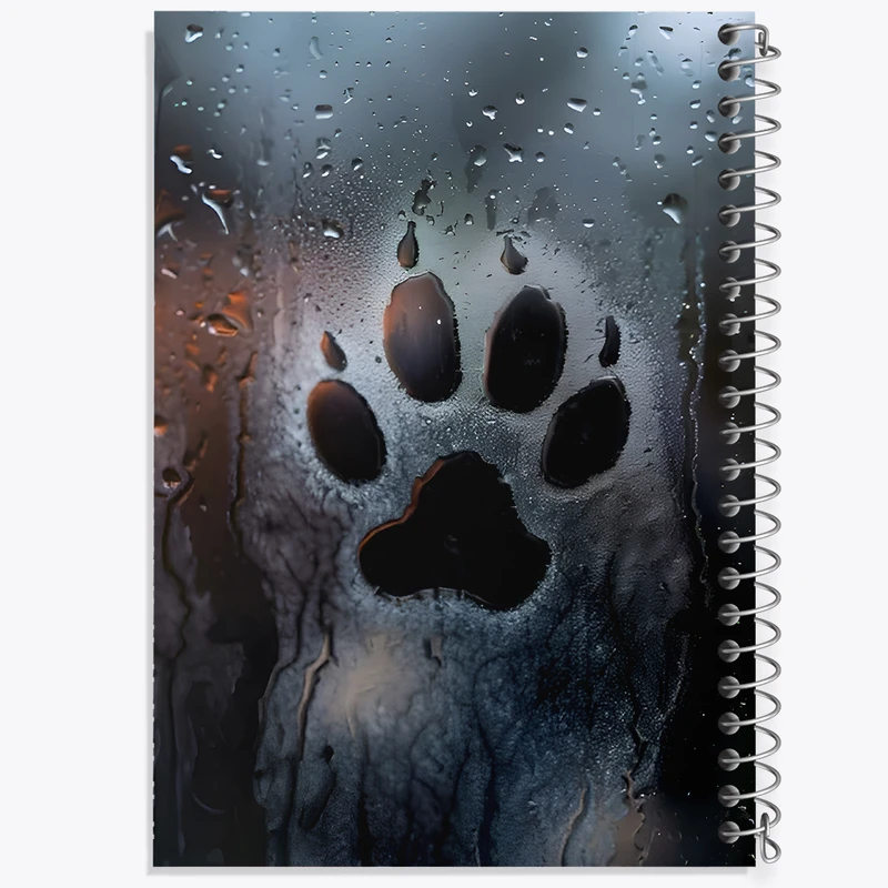 دفتر مشق 50 برگ خندالو طرح پنجه خرس کد F11683