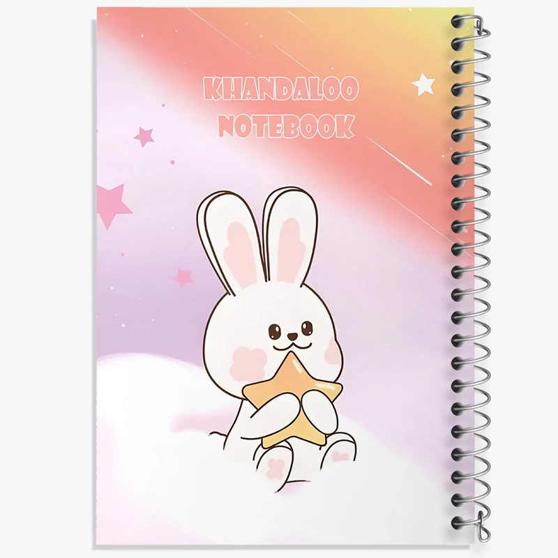 دفتر نقاشی 50 برگ خندالو طرح خرگوش کیوت کد N6918