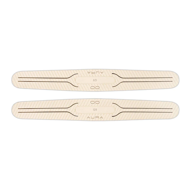 محافظ گوشه سپر خودرو ماهوت مدل AURA-W مناسب برای بهمن خودرو G9 مجموعه 2 عددی