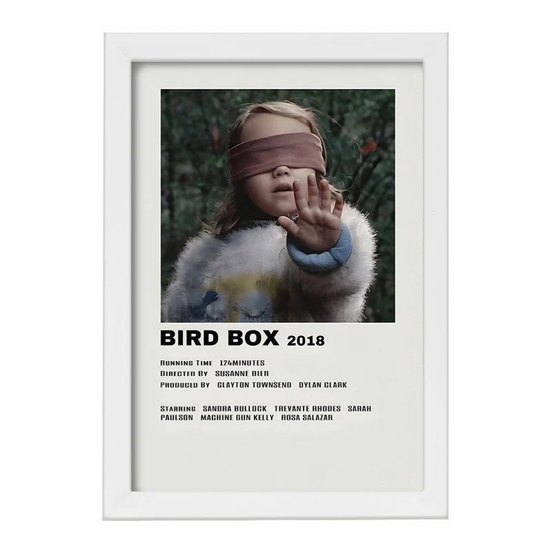 تابلو خندالو طرح جعبه پرنده (Bird Box) کد F13065