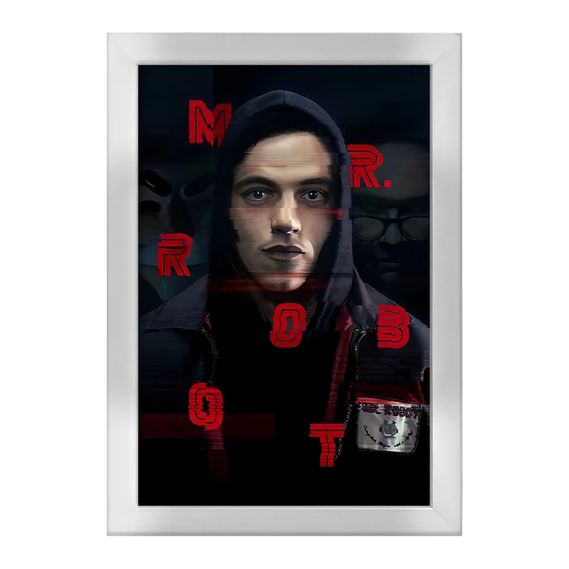 تابلو خندالو طرح مستر ربات (Mr. Robot) کد F13683