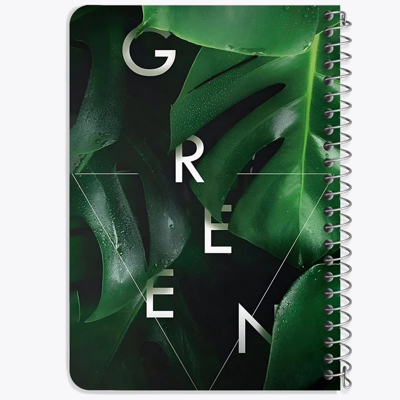دفتر یادداشت 50 برگ خندالو طرح Green کد F5656