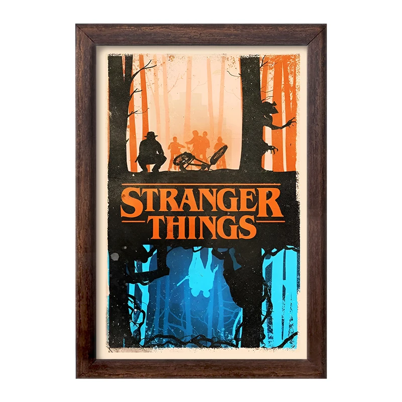 تابلو خندالو طرح استرنجر تینگز (Stranger Things) کد F10172