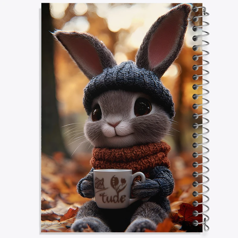 دفتر نقاشی 50 برگ خندالو طرح خرگوش کیوت کد F9922