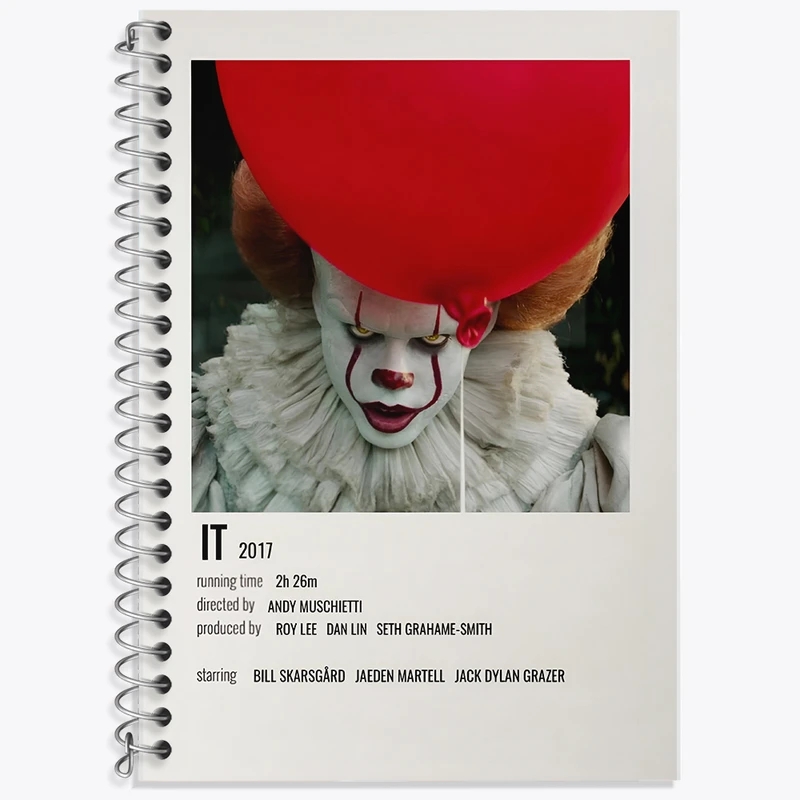 دفتر نت موسیقی 50 برگ خندالو طرح آن (It) کد F13325