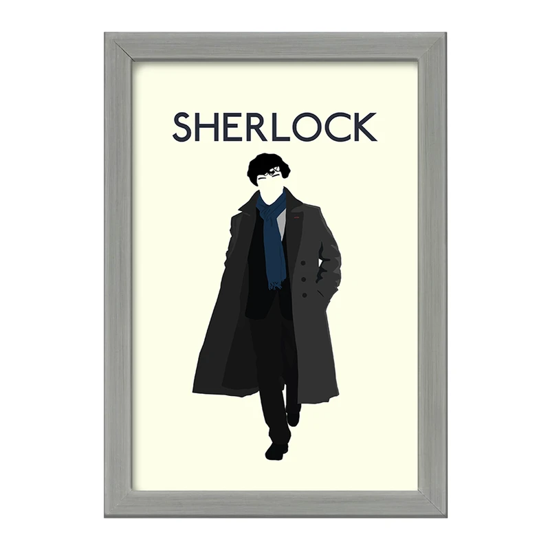 تابلو خندالو طرح شرلوک هولمز Sherlock Holmes  کد 10162