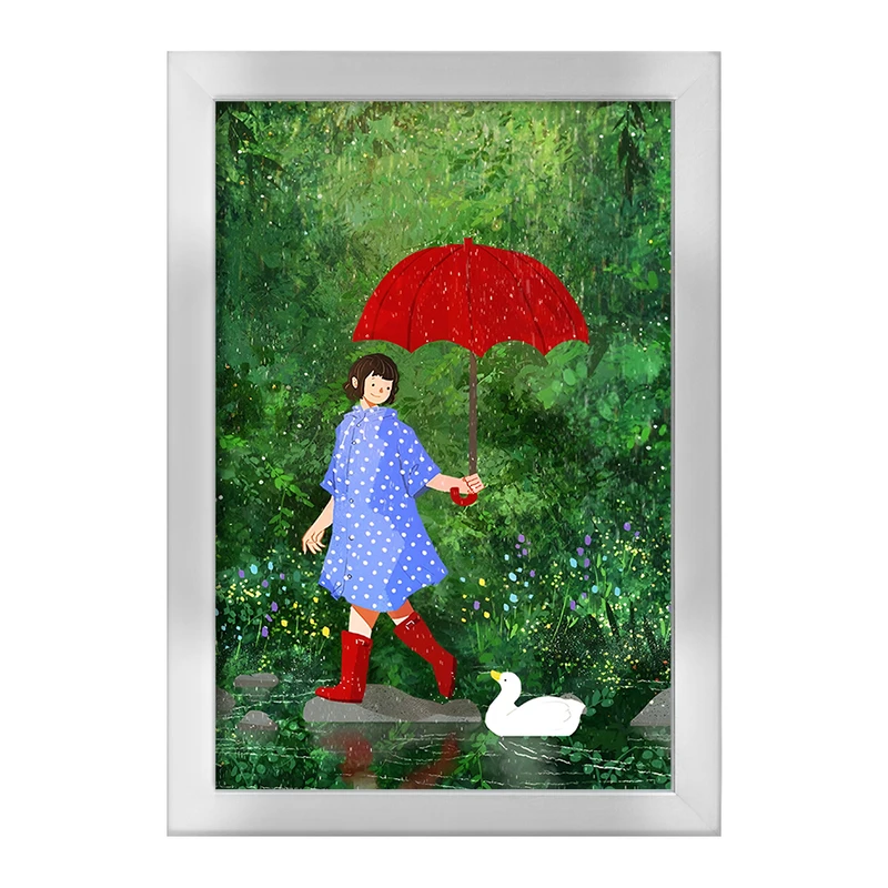 تابلو خندالو طرح دخترانه فانتزی کد F10909