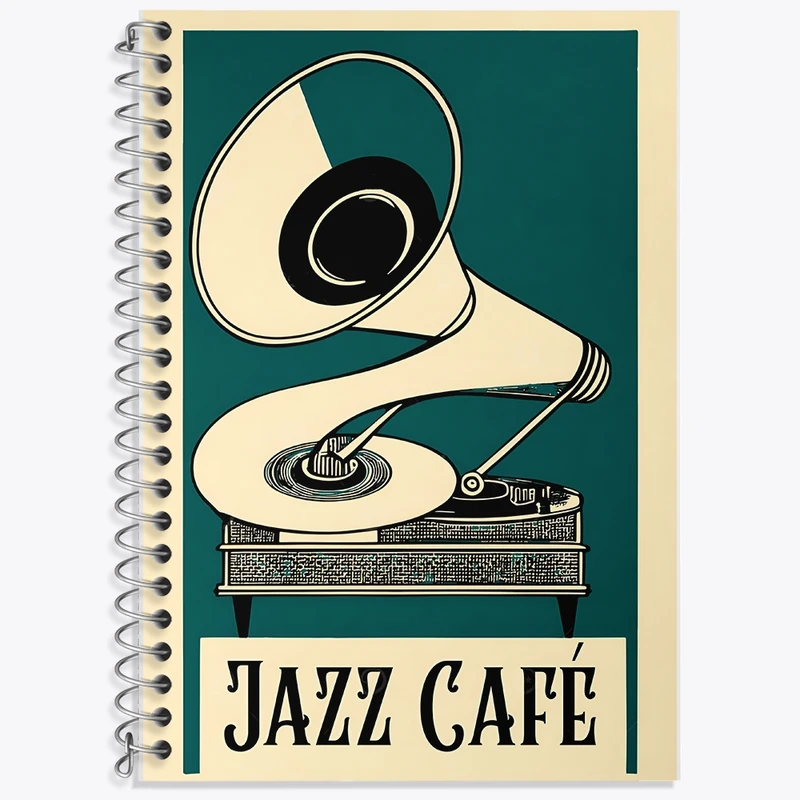 دفتر لغت 50 برگ خندالو طرح Jazz کد F9698