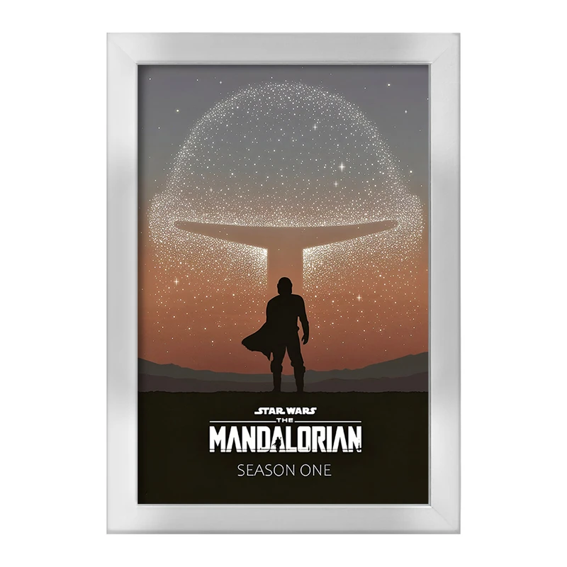 تابلو خندالو طرح مندلورین (The Mandalorian) کد F13746