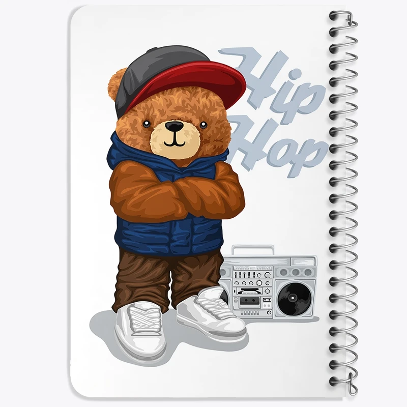 دفتر یادداشت 50 برگ خندالو طرح تدی Teddy کد 26139