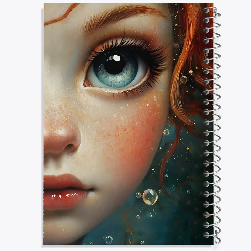 دفتر مشق 50 برگ خندالو طرح دخترانه کد F10685