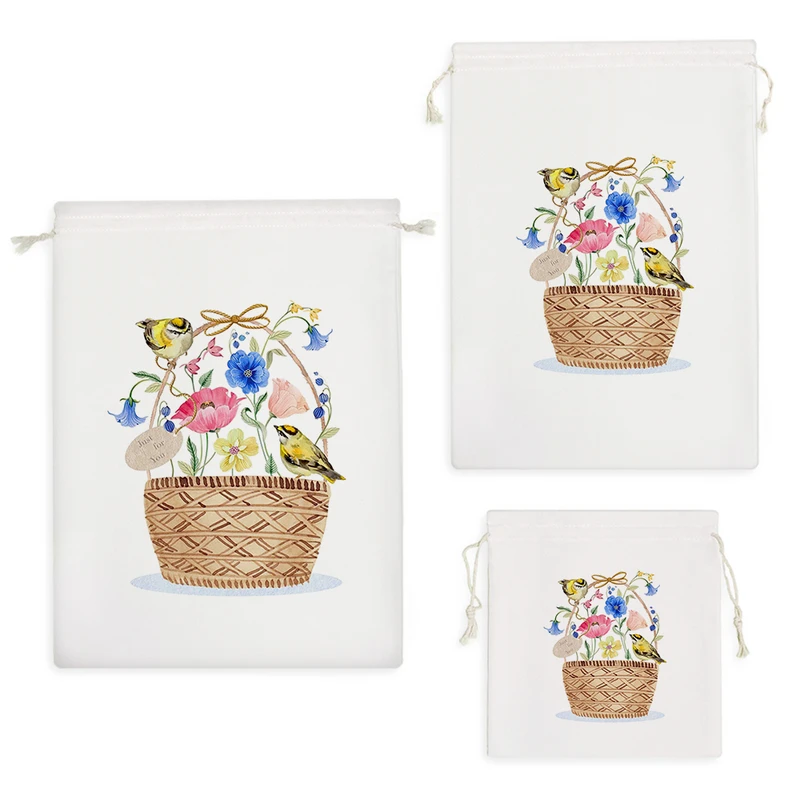 نظم دهنده خندالو مدل سبد گل کد H1777 مجموعه 3 عددی