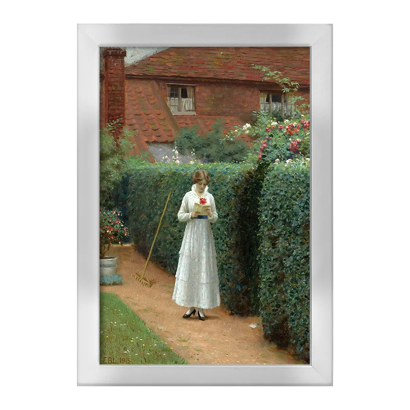 تابلو خندالو طرح نقاشی لو بیلت دوکس اثر ادموند بلر لیتون کد F12461