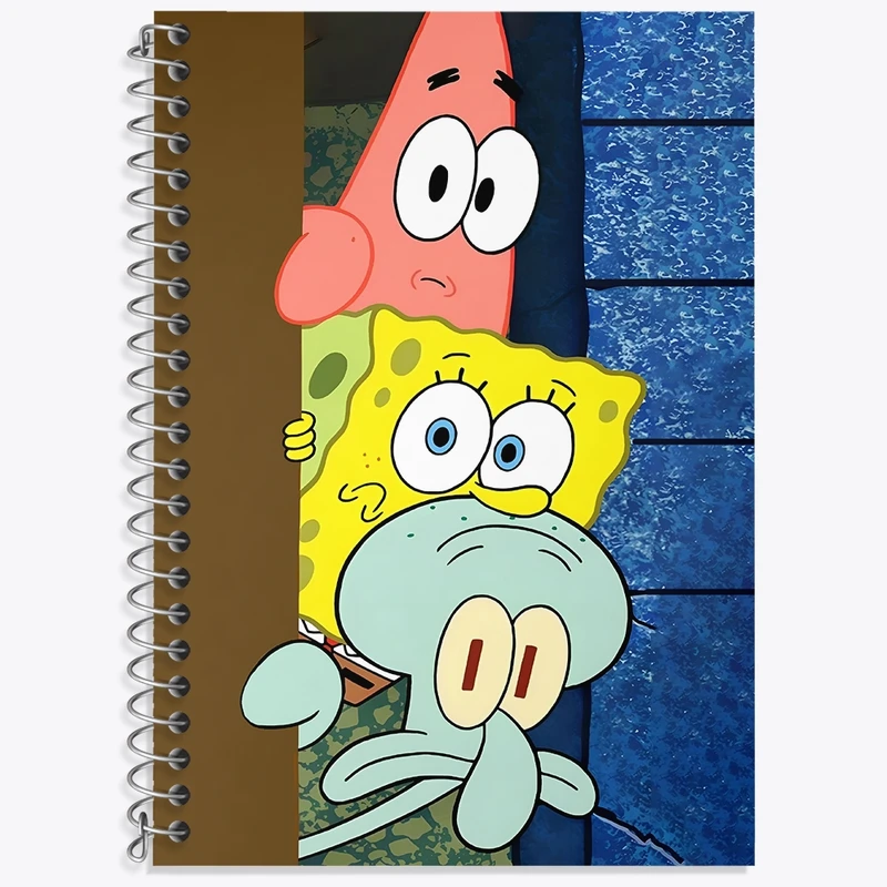 دفتر لغت 50 برگ خندالو طرح باب اسفنجی و پاتریک کد N7479