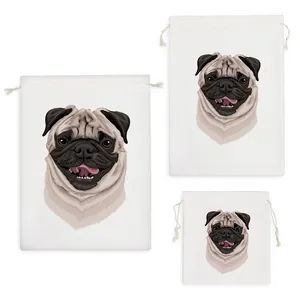 نظم دهنده خندالو مدل سگ نژاد پاگ کد 2899 مجموعه 3 عددی