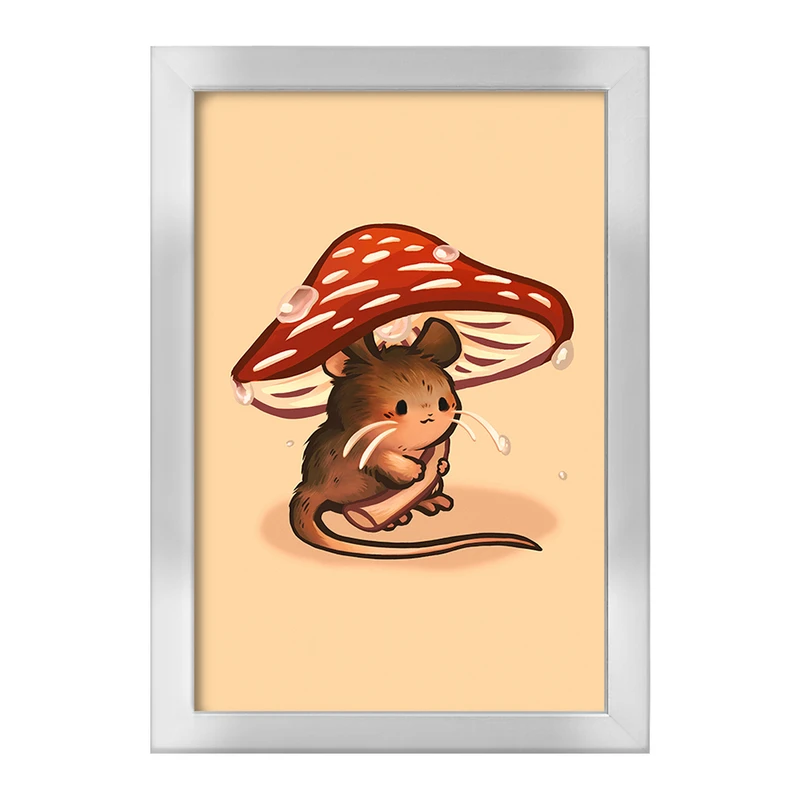 تابلو خندالو طرح موش حیوانات بامزه  کد 21050