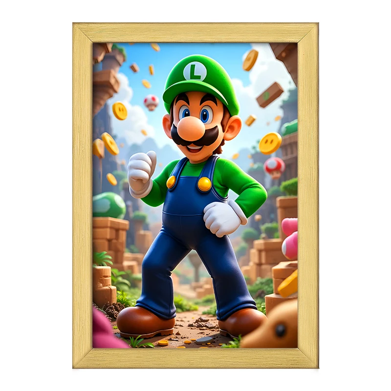 تابلو خندالو طرح سوپر ماریو کد F12649