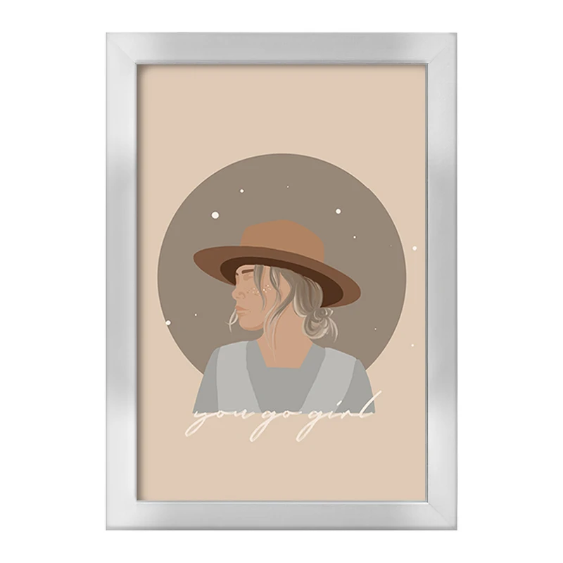 تابلو خندالو طرح مینیمال دخترانه کد 28702