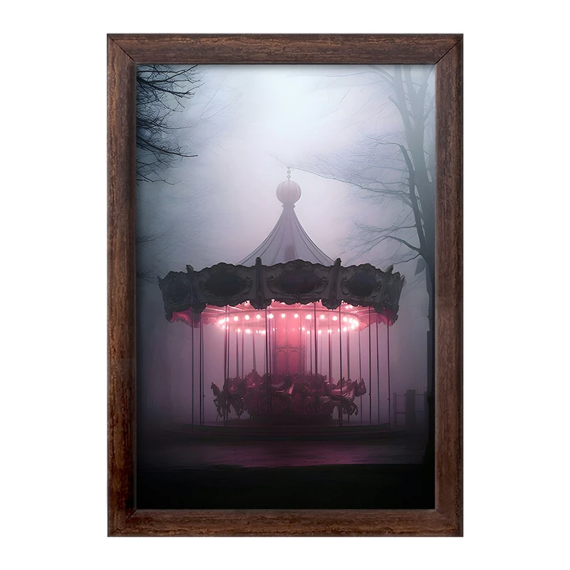 تابلو خندالو طرح شهربازی مرموز کد F8904