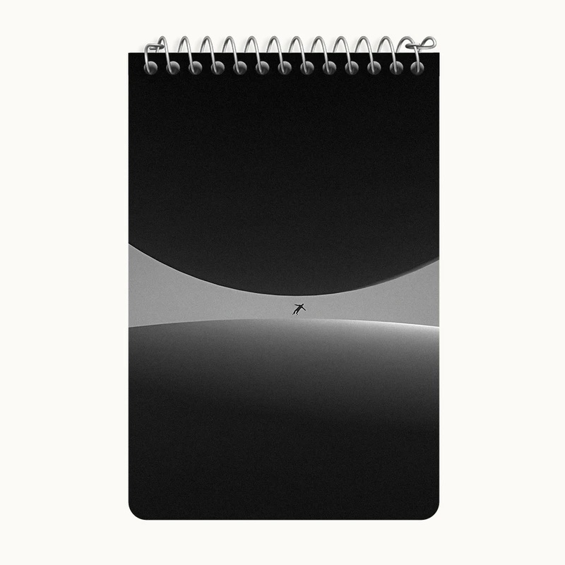 دفتر یادداشت 50 برگ خندالو طرح مفهومی کد F4055