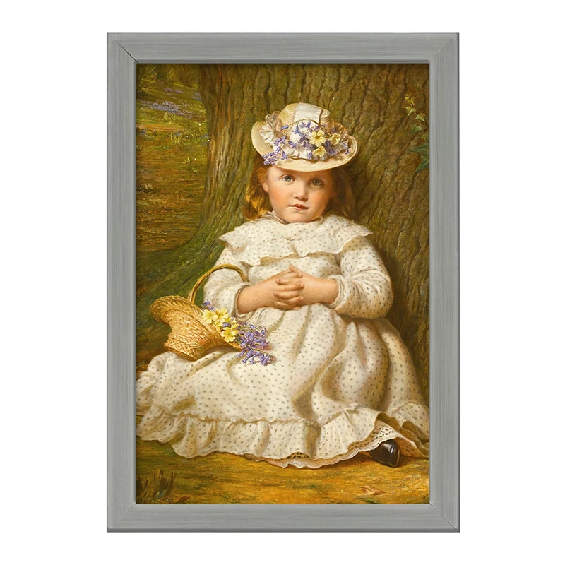 تابلو خندالو طرح نقاشی پامچال و بلبلز اثر ساموئل سیدلی کد F12350