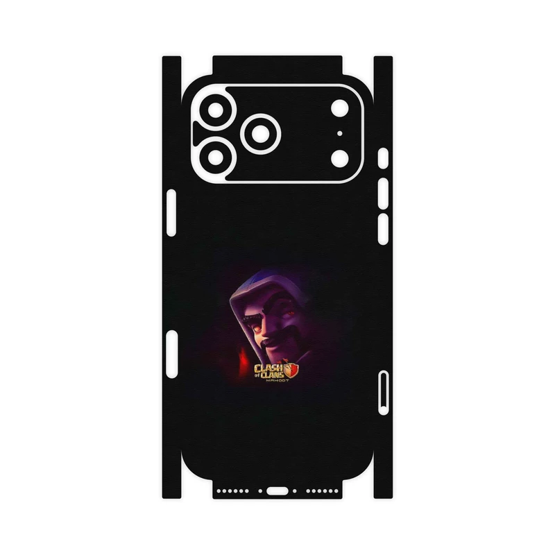 برچسب پوششی ماهوت مدل Clash of Clans Game Series-FullSkin مناسب برای گوشی موبایل اپل iPhone 17 Pro Max