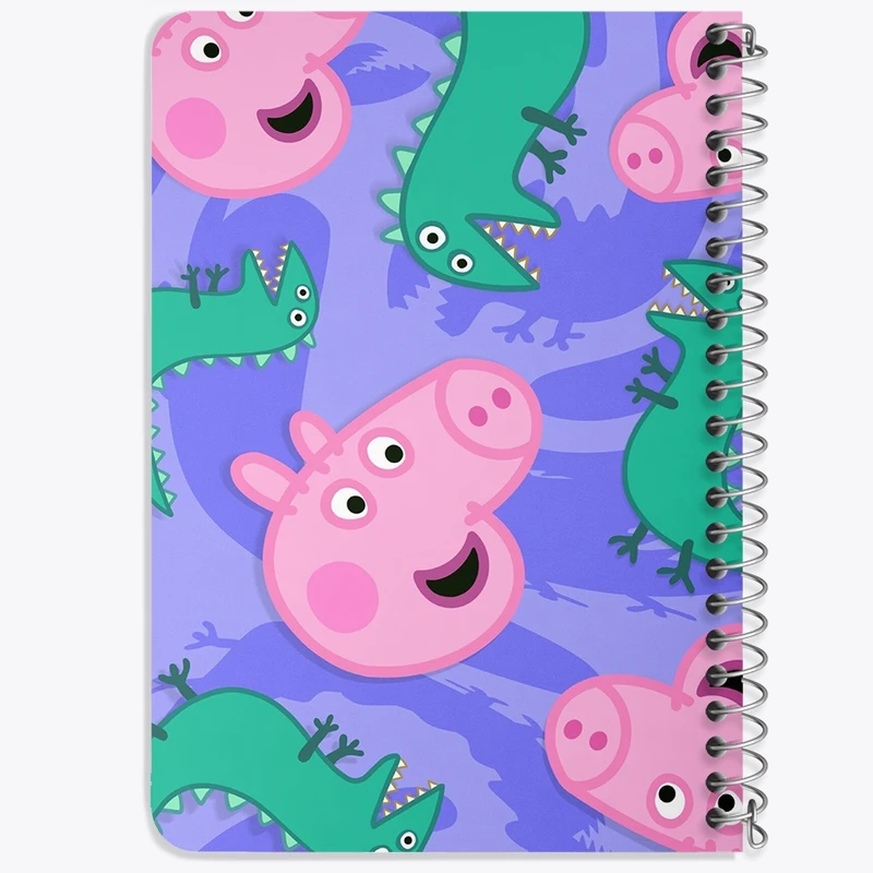 دفتر یادداشت 50 برگ خندالو طرح انیمیشن پپا پیگ (Peppa Pig) کد N9291