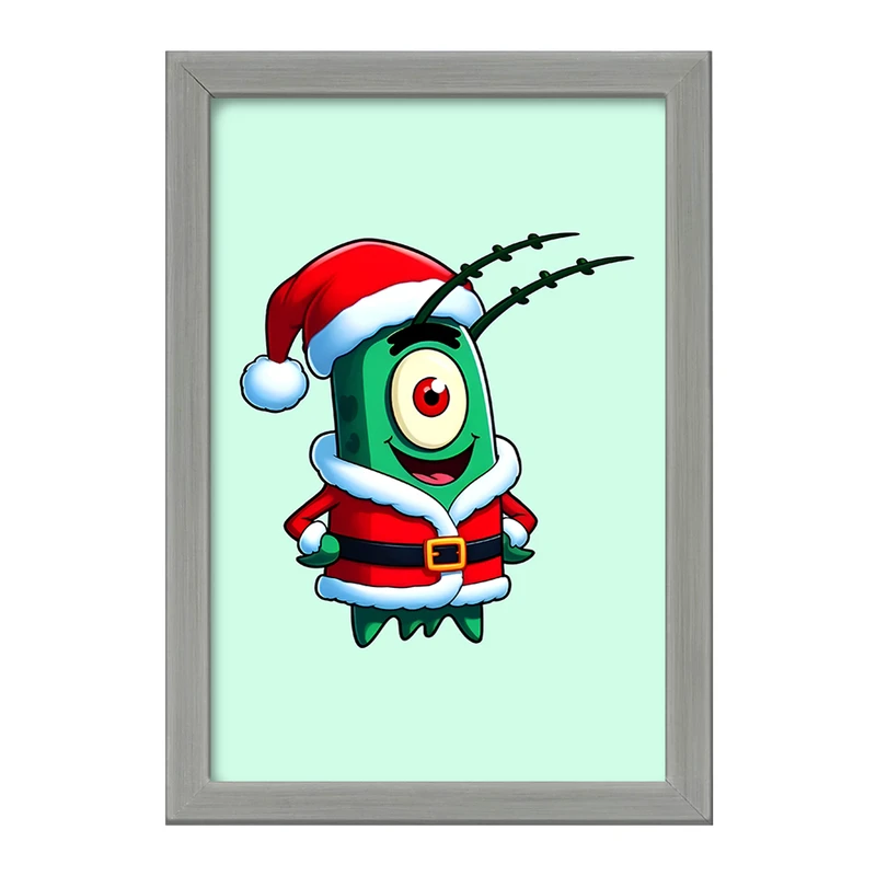 تابلو خندالو طرح پلانکتون باب اسفنجی کد F9118