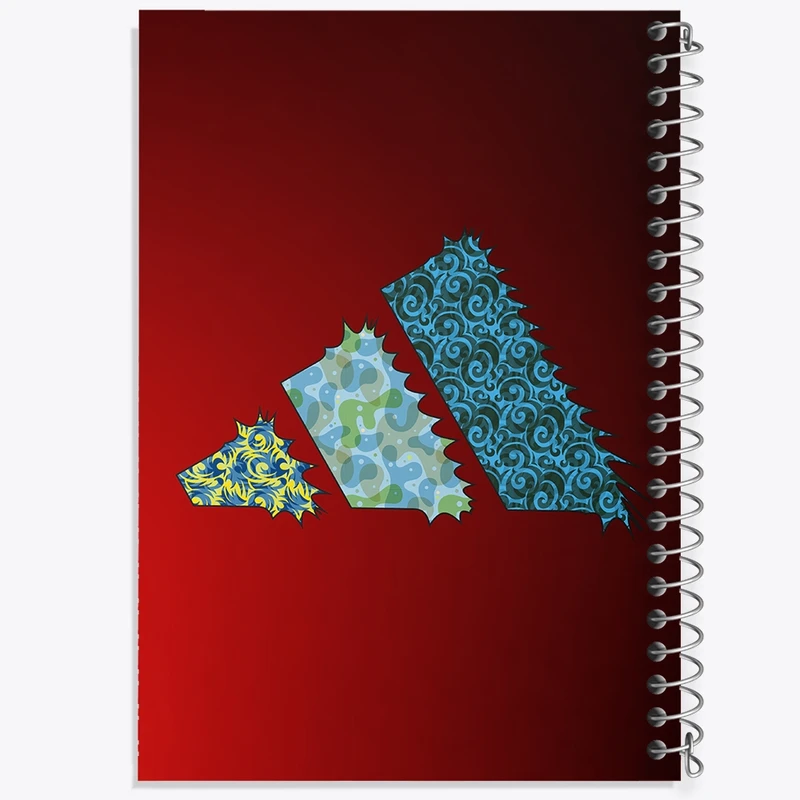 دفتر طراحی 50 برگ خندالو طرح آدیداس (Adidas) کد 36962