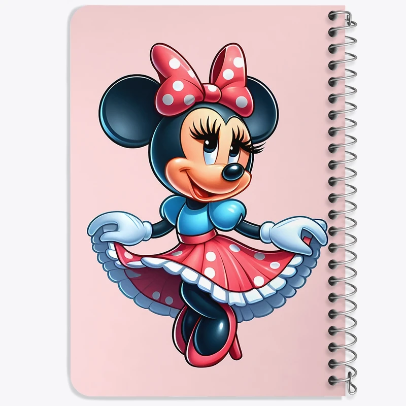 دفتر یادداشت 50 برگ خندالو طرح میکی موس (Mickey mouse) کد F7494