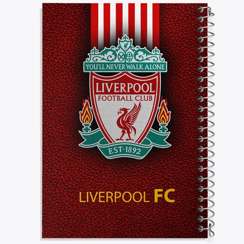 دفتر طراحی 50 برگ خندالو طرح باشگاه لیورپول کد 26969