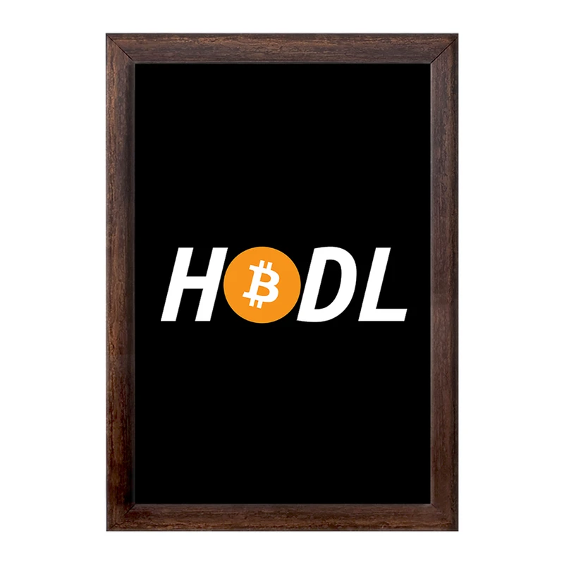 تابلو خندالو طرح ارز دیجیتال بیت کوین  کد 10867