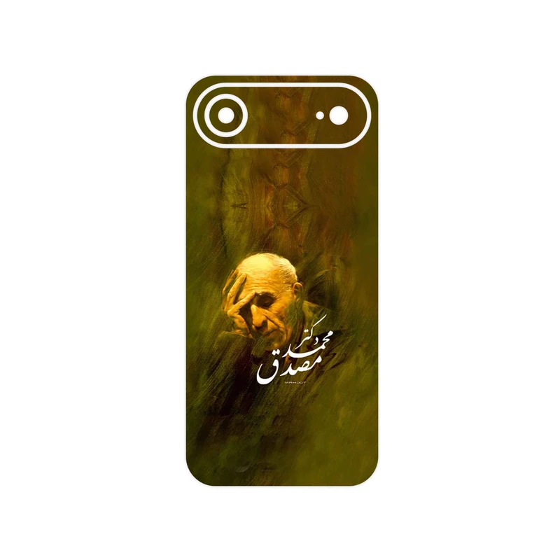 برچسب پوششی ماهوت مدل Dr_Mosadeq مناسب برای گوشی موبایل اپل iPhone 17 Air