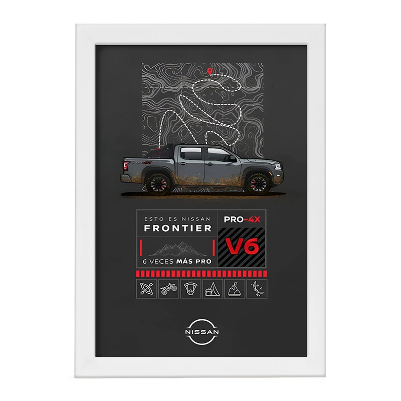 تابلو خندالو طرح نیسان (Nissan V6) کد F14163