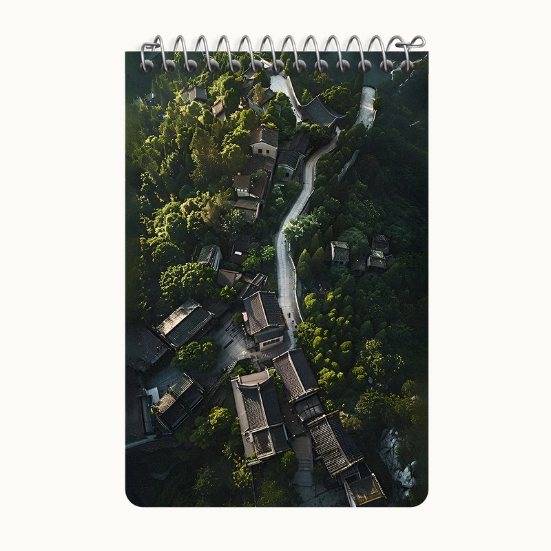 دفتر یادداشت 50 برگ خندالو طرح روستا کد F11633