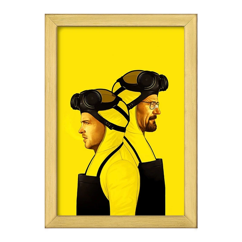 تابلو خندالو طرح والتر وایت و جسی پینکمن سریال بریکینگ بد Breaking Bad  کد 13293